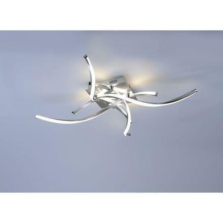 PAUL NEUHAUS LED stropní svítidlo, ocel, moderní design SimplyDim 3000K PN 9144-55