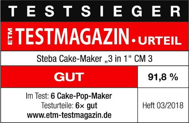 Cake-Pops maker Steba CM 3