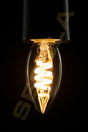 Segula 55300 LED svíčka spirála stmívaní do teplé čirá E14 3,3 W (21 W) 200 Lm 2.000-2.700 K