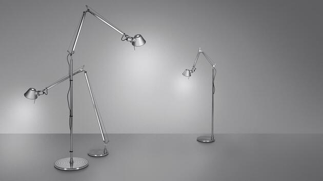 Artemide Tolomeo stolní, nástěnná, stojací lampa LED 2700K - tělo lampy A0048W00