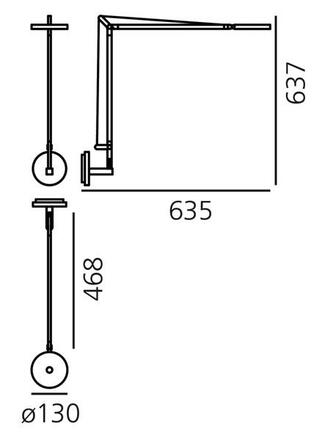 Artemide Demetra Professional stolní lampa - detektor pohybu - 3000K - tělo lampy - bílá 1740020A