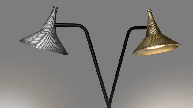 Artemide Unterlinden stolní lampa - LED 3000K hliník 1945010A