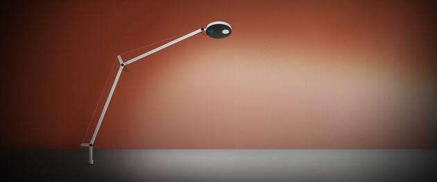 Artemide Demetra stolní lampa - detektor pohybu - 3000K - tělo lampy - černá 1735050A