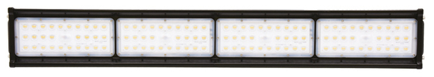 Ecolite SMD LED reflektor, 200W, 27000lm, 5000K, IP65, černý LB02-200W 