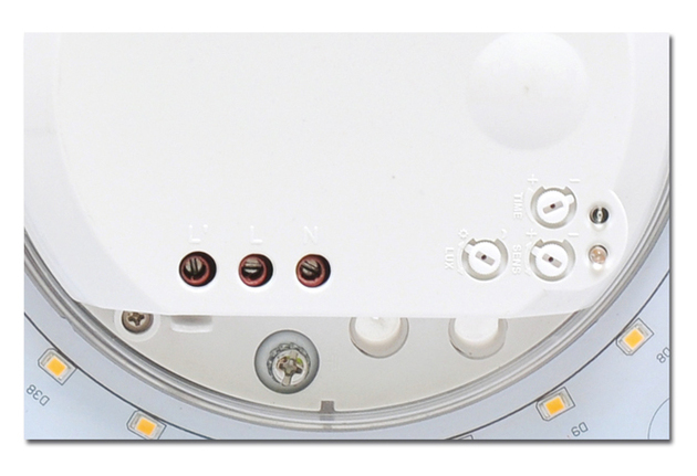 Ecolite LED sv., bílé, IP44, max.25W, HF senz.360 W141/LED-3000