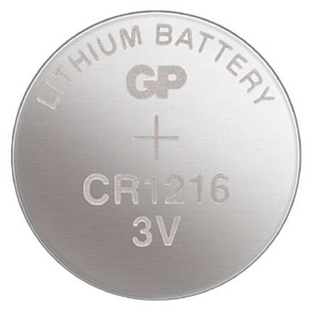 GP Lithiová knoflíková baterie GP CR1216, blistr 1042121611