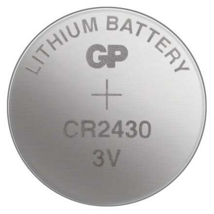 GP Lithiová knoflíková baterie GP CR2430, blistr 1042243011