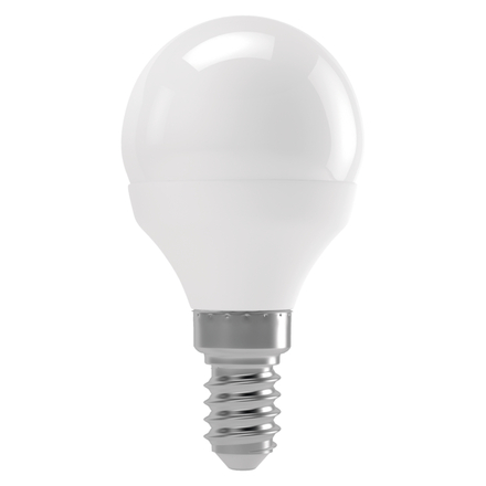 EMOS LED žárovka Basic Mini Globe 8W E14 teplá bílá ZL3911