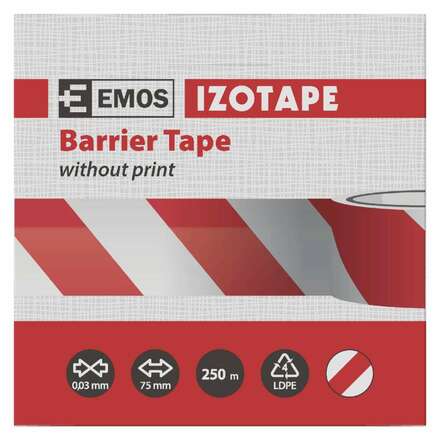 EMOS Vytyčovací páska 75mm / 250m 2004752500