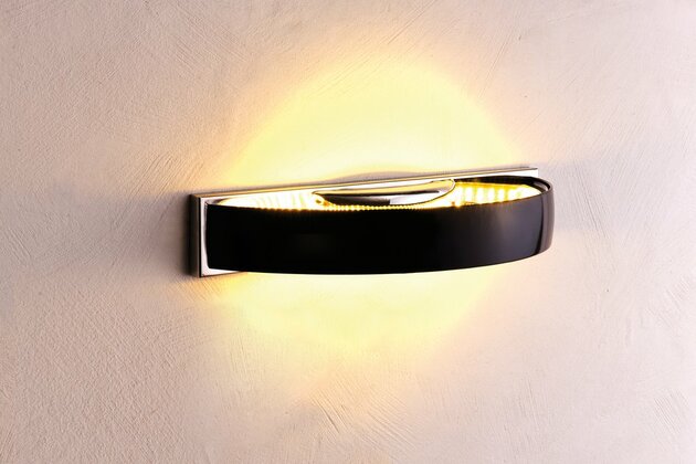 HEITRONIC LED nástěnné svítidlo FUTURE černá 27663