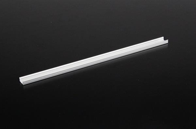 Light Impressions Reprofil U-profil plochý AU-01-10 stříbrná mat elox 3000 mm 970028