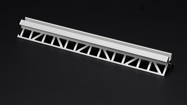 Light Impressions Reprofil dlaždicový profil roh vnější EV-02-08 stříbrná mat elox 2500 mm 975351