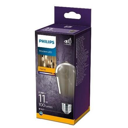 Philips LED Classic 11W ST64 E27 smoky ND RF