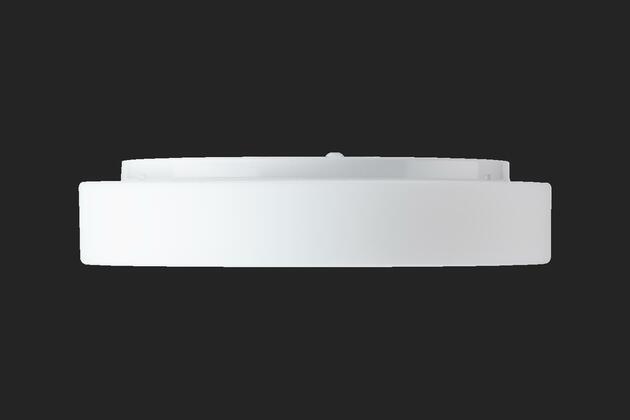 OSMONT 68582 ELSA 4 stropní/nástěnné skleněné svítidlo bílá IP44 4000 K 27W LED nouzové kombinované 3 h