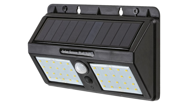 Rabalux solární svítidlo Ostrava LED 2,4W černá IP44 7881