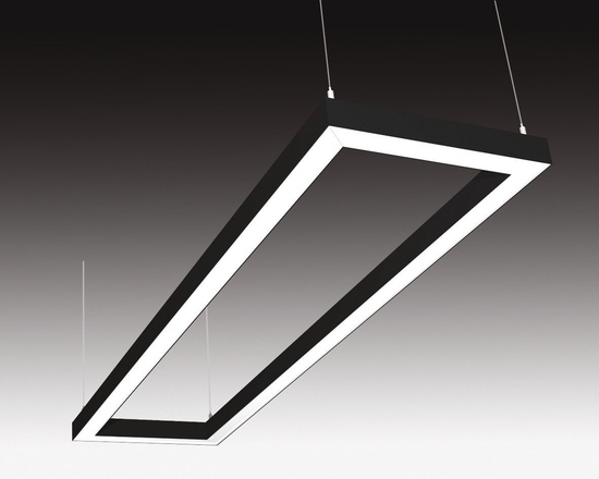 SEC Stropní nebo závěsné LED svítidlo s přímým osvětlením WEGA-FRAME2-DA-DIM-DALI, 90 W, bílá, 1444 x 330 x 50 mm, 3000 K, 11800 lm 322-B-113-01-01-SP